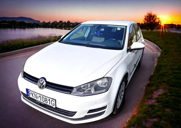 Volkswagen Golf cena 38500 przebieg: 126000, rok produkcji 2015 z Sompolno małe 631